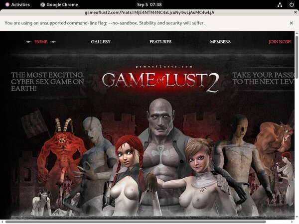 Acc For Game Of Lust 2