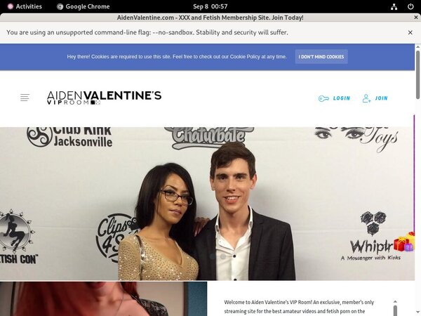 AidenValentine Filme
