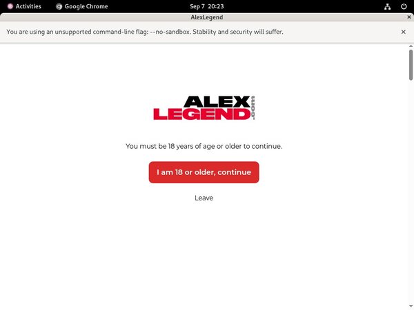 Alexlegend Password Hack
