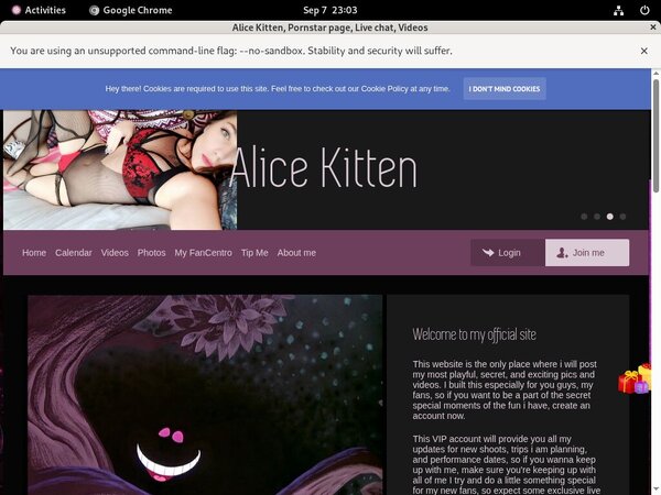 AliceKitten Page
