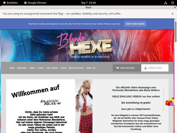 BlondeHexe User Name
