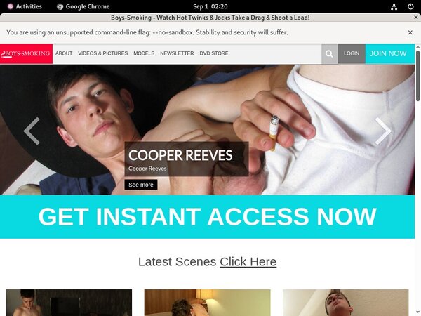 Boyssmoking Promo Trial