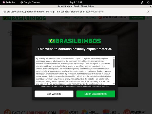 Brasil Bimbos Login
