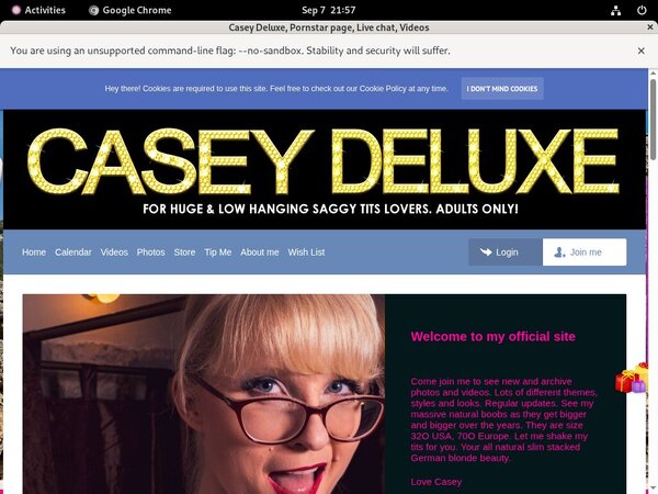 Casey Deluxe Xxx Video