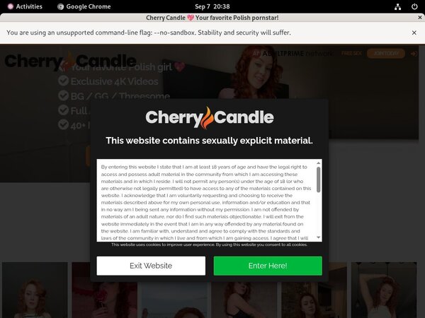 Cherry Candle Subscription