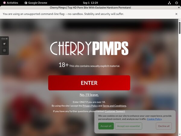 Cherrypimps.com Account Paypal