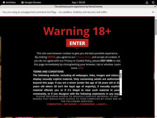 Cinema Verso Premium Password