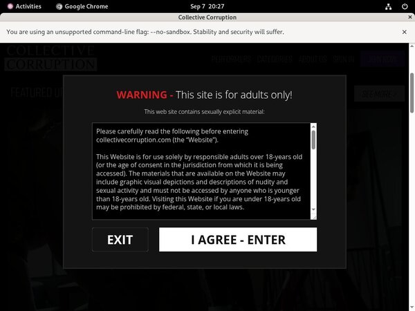 Collective Corruption Coupon Deal