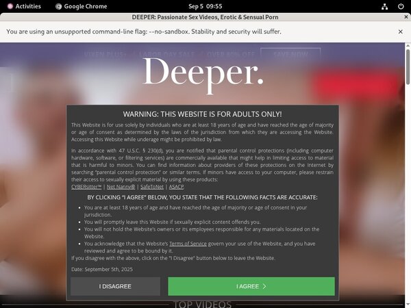 Deeper.com Free Trial Join