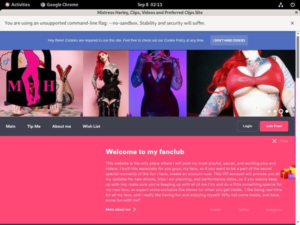 Discount MistressHarley 70% OFF