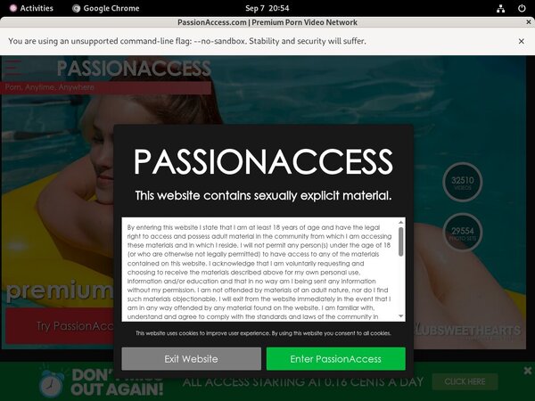 Discount Passion Access Coupon