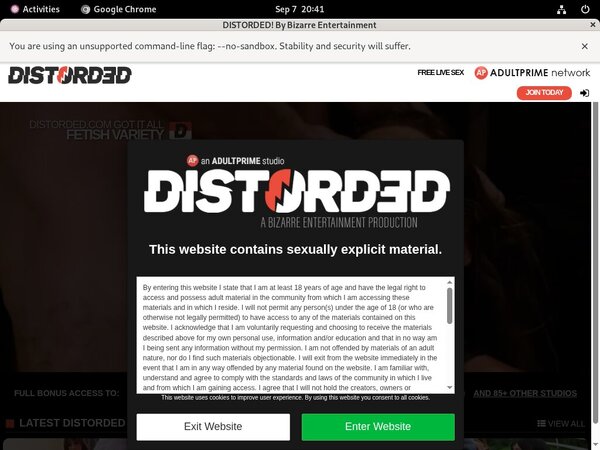 Distorded.com Cash