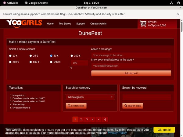 Dunefeet Free Trial Option