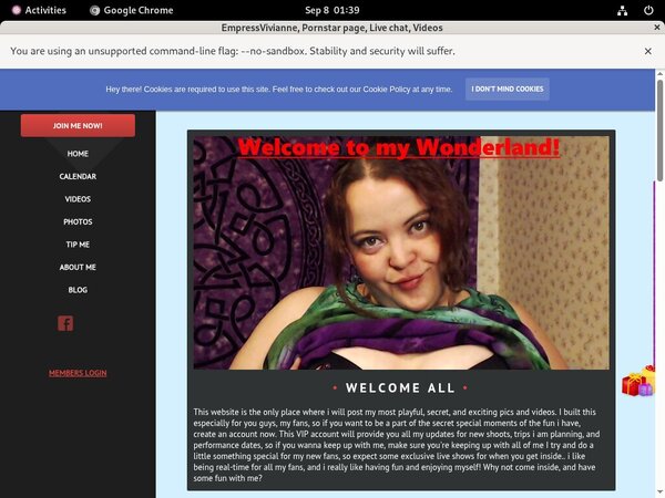 EmpressVivianne Pay Site