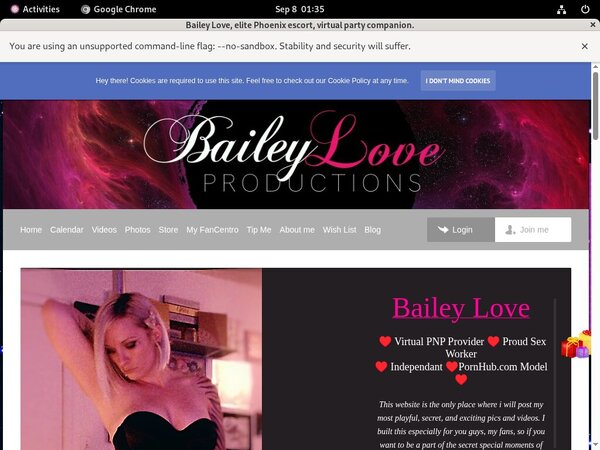 Free Account Of Bailey Love