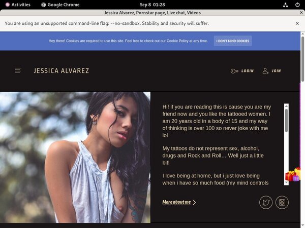 Free Account To Jessica Alvarez