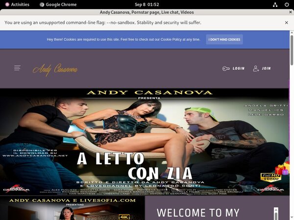 Free Casanova Andy Account