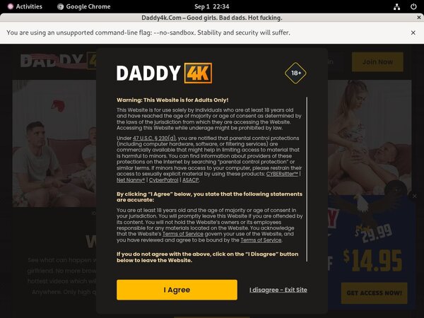 Free Daddy4k.com Account Login