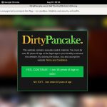 Free Dirty Pancake Password Account