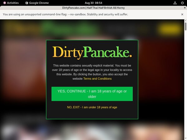 Free Dirty Pancake Password Account