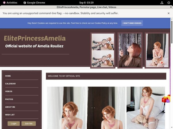 Free ElitePrincesAmelia Premium Passwords