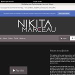 Free Nikitamarceau.modelcentro.com Premium