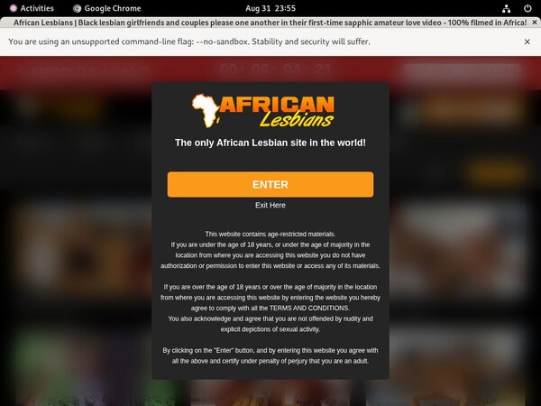 Free Trial Africanlesbians.com