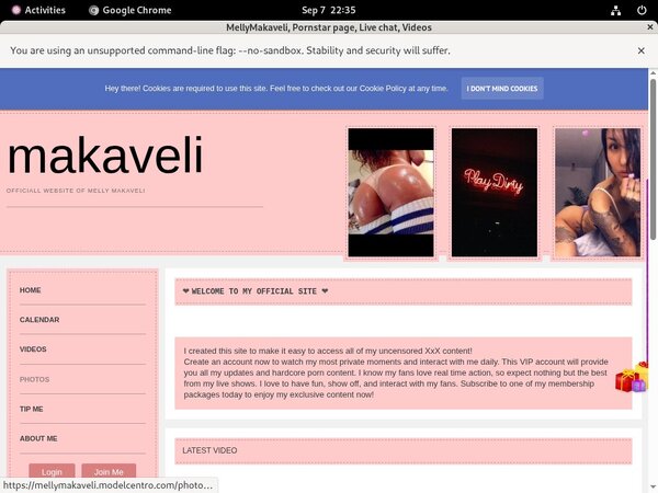 Free User For MellyMakaveli
