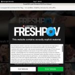Freshpov.com $1 Porn Trial
