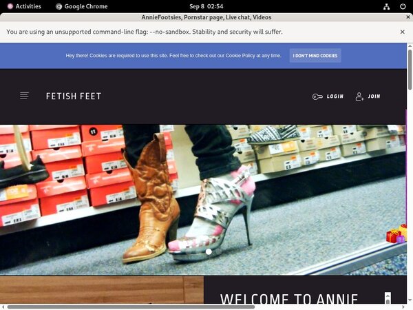 Get AnnieFootsies Discount