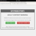 Guys In Sweatpants Account