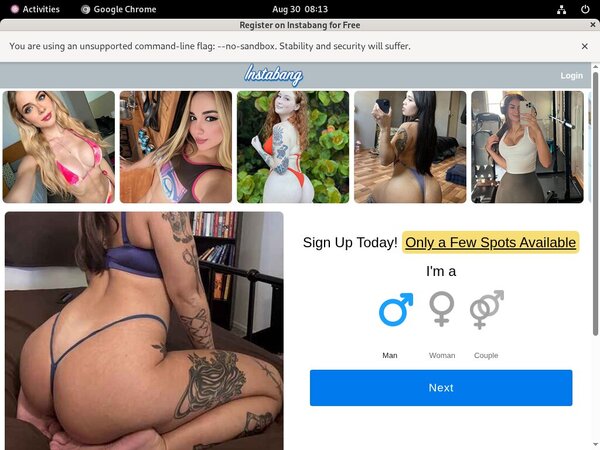 Instabang Trial Access