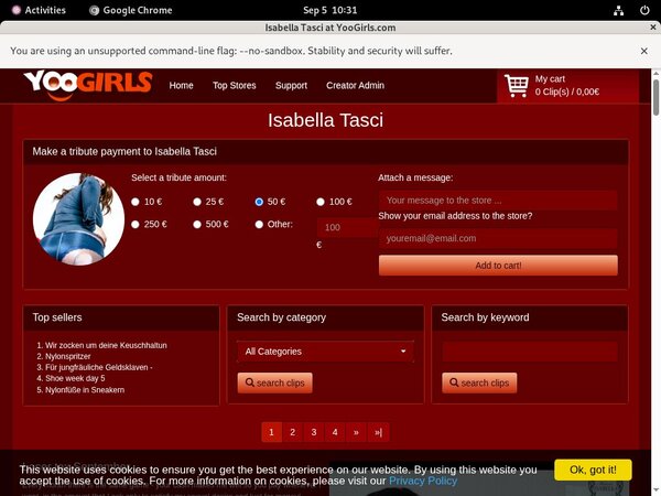 Isabella Tasci Premium Account Free