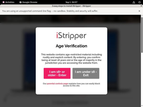Istripper.com Free Trial Offer