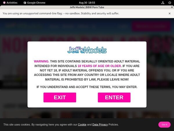 Jeff's Models Passwords 2018