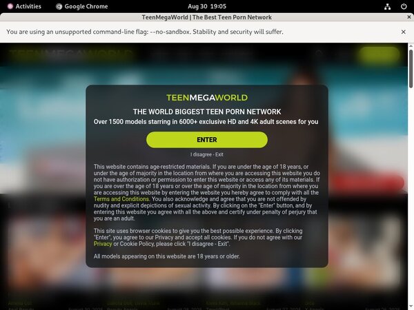 Join Teenmegaworld.net With Paypal