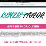 Kenzie Taylor Sing Up