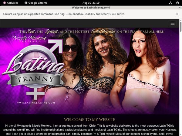 Latina Tranny Limited Sale