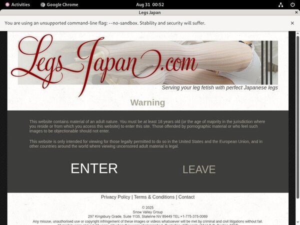 Legs Japan Model List