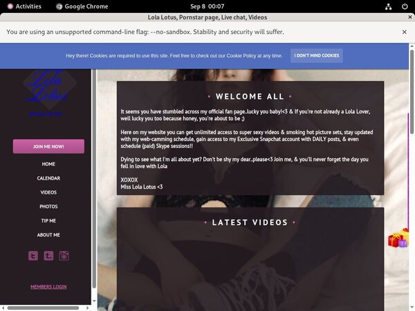 Lola Lotus Free Trial Password