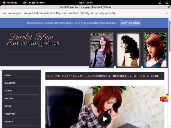 LoreleiBlum With European Credit Card