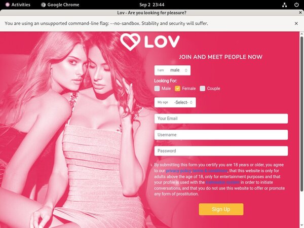 Lov Members Area