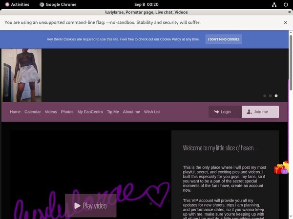 Luvlylarae.modelcentro.com Site Rip 2018
