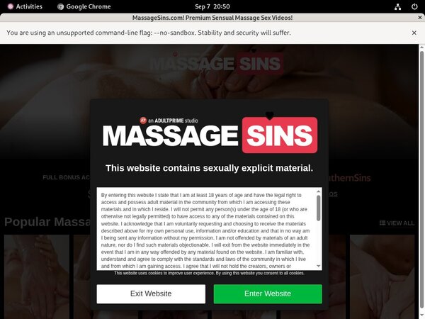 Massagesins.com Crear Cuenta