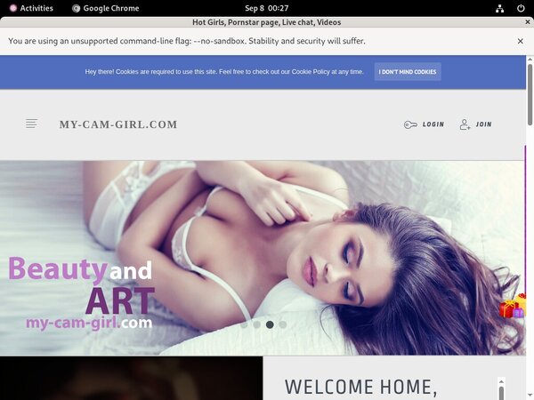 My-cam-girl.com New Account
