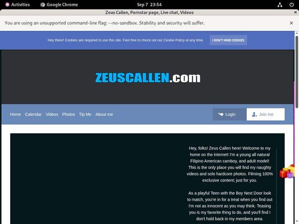 New Zeuscallen Password