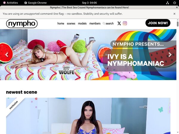 Nympho User And Password
