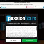 Passion Hours Login And Password