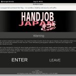 Passwords Handjob Japan
