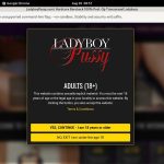 Pay For Ladyboy Pussy